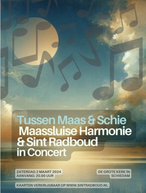 240129 Concert tussen Maas en Schie Poster
